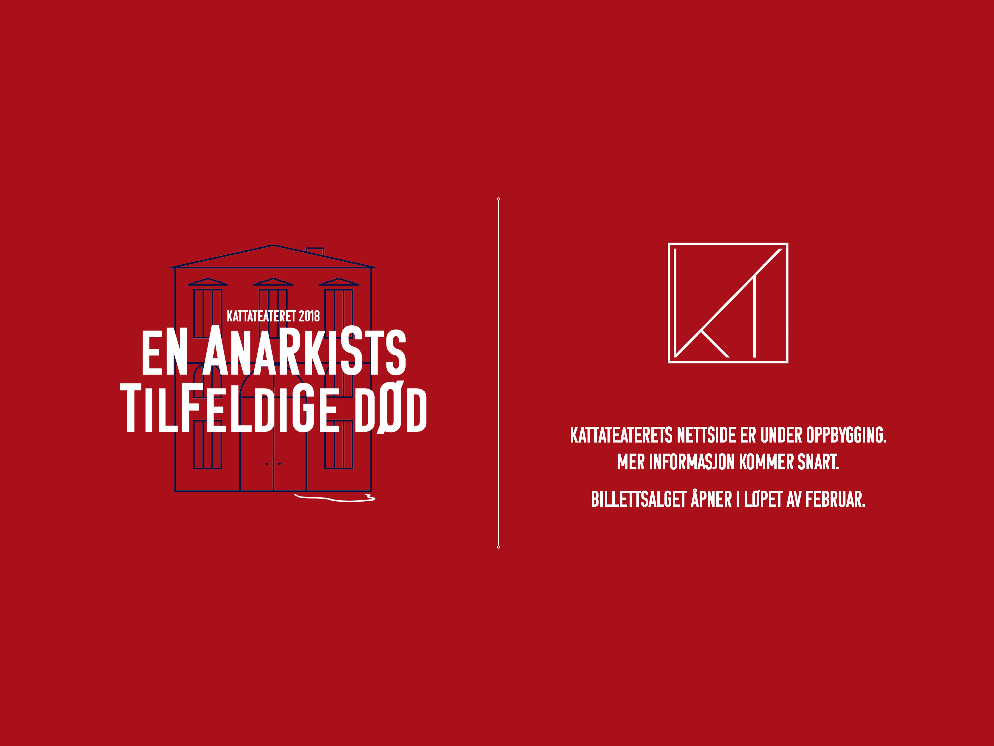 Kattateateret 2018 - En anarkist...